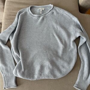 Jessica Simpson Light Gray Crew Neck Sweater